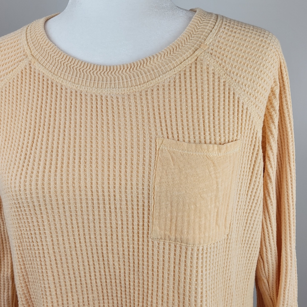 Soft Surroundings Autumn Waffle Tee small - Picture 7 of 7